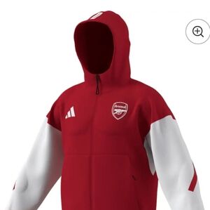 Arsenal FC x Adidas - Anthem Full Zip Hoodie Jacket